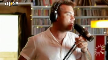 RTL Boulevard Robbie Williams making of nieuw album