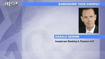RTL Z Nieuws Harald Benink: bankenunie goed initiatief