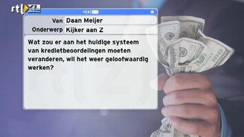 Special: De Kijker Aan Zet Wat moet er aan het systeem van kredietbeoordelingen veranderen?