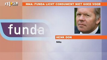 RTL Z Nieuws Nma wil Funda openstellen voor concurrentie