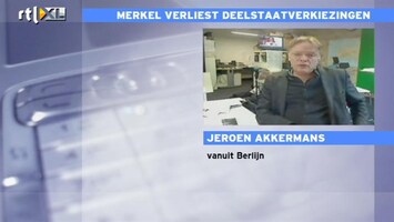 RTL Z Nieuws Merkel verliest verkiezingen in eigen deelstaat: Jeroen Akkermans analyseert