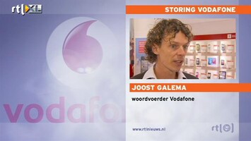 RTL Z Nieuws Problemen bij Vodafone zijn nog altijd niet helemaal opgelost