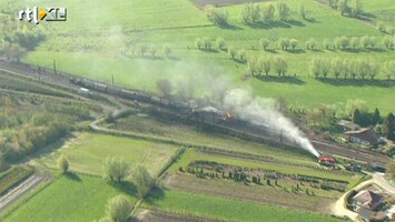 RTL Nieuws Kritiek op hulpverlening treinramp België