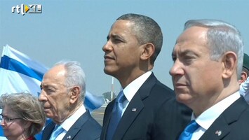 RTL Z Nieuws Obama bezoekt zijn vrienden in Israel
