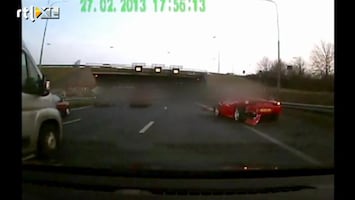 Editie NL Ferrari-crash Afrojack gefilmd
