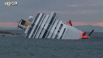 RTL Nieuws Grotonderzoekers doorzoeken Costa Concordia