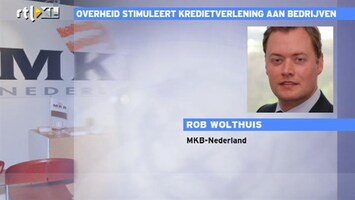 RTL Z Nieuws Overheid stimuleert kredietverlening aan bedrijven