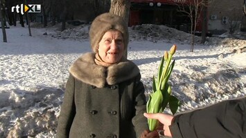 RTL Nieuws Bloemen voor alle Russische vrouwen