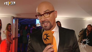 RTL Boulevard Maik de Boer op chic netwerkevenement