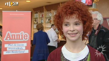 RTL Boulevard Persdag musical Annie