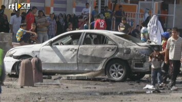 RTL Z Nieuws Hele reeks autobommen explodeert in Bagdad
