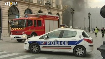 RTL Nieuws Ritz Parijs ontruimd om brand