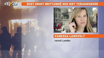 RTL Z Nieuws Britse politie had opdracht terughoudend te zijn bij rellen