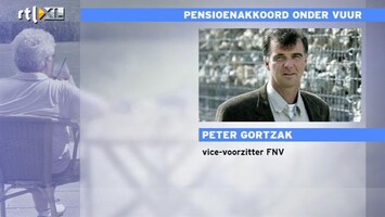 RTL Z Nieuws Pensioenakkoord kan slecht uitwerken voor werkendenn