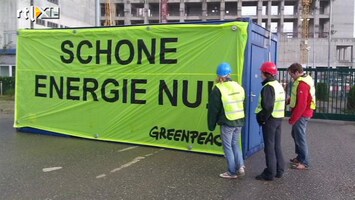 RTL Nieuws Actie Greenpeace bij kolencentrale