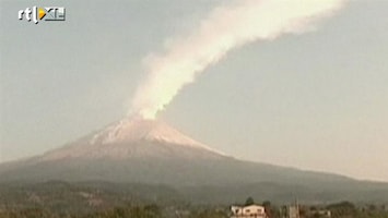 RTL Nieuws Vulkaan in Mexico spuwt hete as