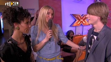 X Factor Rochelle en Tim over optredens