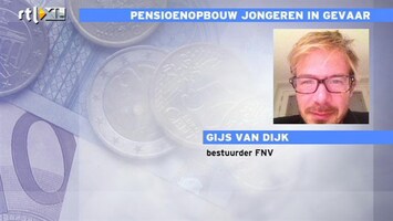 RTL Z Nieuws 2 procent pensioenopbouw is minimum'