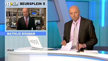 RTL Z Nieuws 14:00 Euro weer spijkerhard