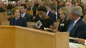 RTL Nieuws First Lady's bij begrafenis Betty Ford