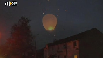 RTL Nieuws Lampionnen voor vermiste kleuter