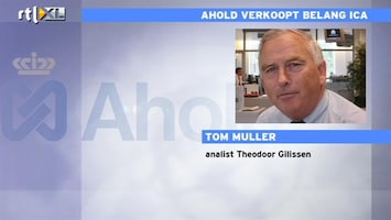 RTL Z Nieuws Ahold verkoopt belang in Ica