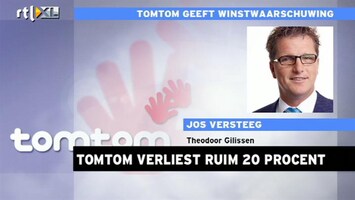 RTL Z Nieuws Jos Versteeg: Koersval TomTom is terechte reactie