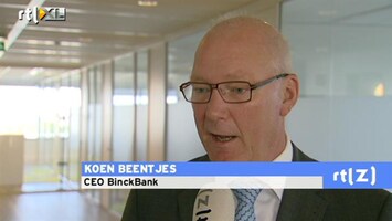 RTL Z Nieuws Aarzelende beleggers spelen Binck Bank parten