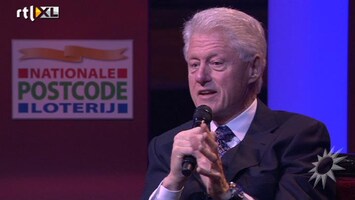 RTL Boulevard Bill Clinton op Gala Postcode Loterij