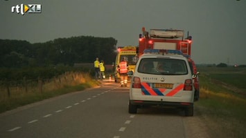 RTL Nieuws Vrouw overlijdt na aanrijding motor