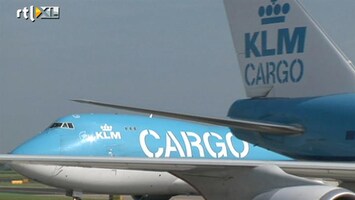 RTL Z Nieuws Wereldhandel in een dip: vrachtvervoer KLM Air France daalt