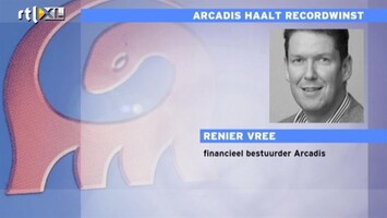 RTL Z Nieuws Arcadis-cfo: omzetgroei breed gedragen