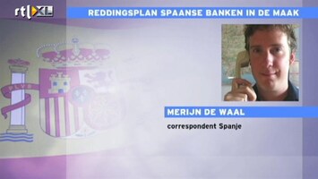 RTL Nieuws Beleggers optimistisch door Spaans bankenplan