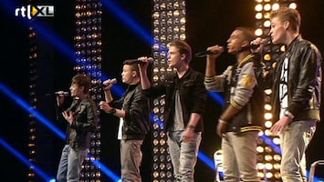 X Factor Boyband B-Brave zet de zaal op zijn kop