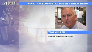 RTL Z Nieuws Tom Muller: ArcelorMittal met name voor de lange termijn erg goed gepositioneerd