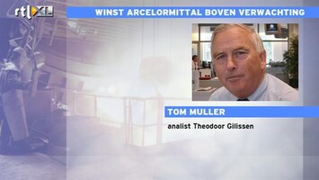 RTL Z Nieuws Tom Muller: ArcelorMittal met name voor de lange termijn erg goed gepositioneerd