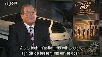 RTL Boulevard 50th Bond Anniversary met Roger Moore