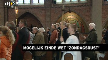 RTL Z Nieuws Mogelijk einde aan wet die zondagsrust regelt