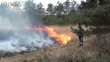 RTL Nieuws Heidebrand bij Radio Kootwijk