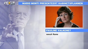 RTL Z Nieuws Monti wil saneren, maar ook zorgen voor groei