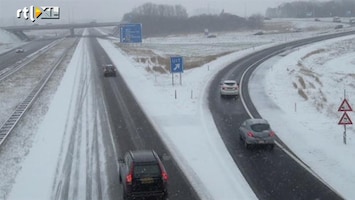 RTL Nieuws Morgen veel files en minder treinen door sneeuw