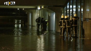 RTL Nieuws Flink wat wateroverlast in zuiden