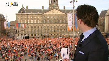 RTL Nieuws De Dam 9:00 uur: Het wordt nu echt oranje hier