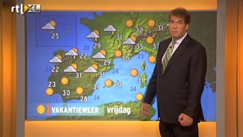 RTL Nieuws Vakantieweer: Zon en stevige buien
