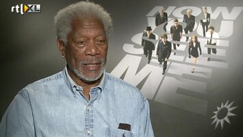 RTL Boulevard Morgan Freeman in Now You See Me