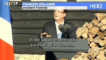 RTL Z Nieuws Hollande pleit voor euro-obligaties