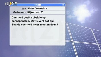 Special: De Kijker Aan Zet Wat leveren subsidies op zonnepanelen op? Moet de overheid meer doen?