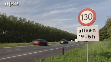 RTL Nieuws 130 rijden mag lang niet altijd en overal