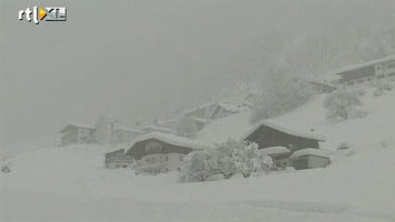 RTL Nieuws Sneeuw spelbreker in Alpen