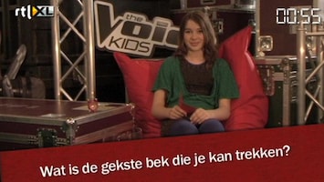 The Voice Kids Grabbelen met Paddy